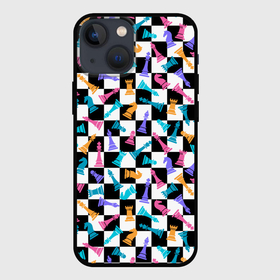 Чехол для iPhone 13 mini с принтом Разноцветные Шахматные Фигуры в Курске,  |  | 