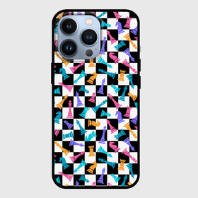 Чехол для iPhone 13 Pro с принтом Разноцветные Шахматные Фигуры ,  |  | 