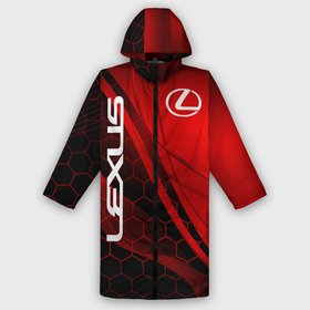 Дождевик унисекс 3D с принтом LEXUS RED GEOMETRY | ЛЕКСУС в городе Новоалтайск,  |  | auto | lexus | sport | авто | автомобиль | автомобильные | бренд | лексус | марка | машины | спорт
