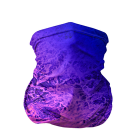 Бандана-труба 3D с принтом Абстрактный пурпурно синий , 100% полиэстер, ткань с особыми свойствами — Activecool | плотность 150‒180 г/м2; хорошо тянется, но сохраняет форму | абстрактный | волны | молодежный | морская пена | мраморный | розовый | синий | современный | фиолетовый