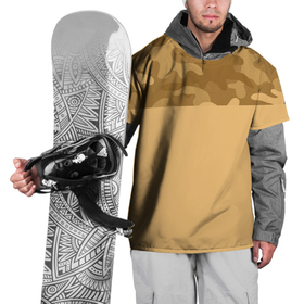 Накидка на куртку 3D с принтом Песочный в Кировске, 100% полиэстер |  | Тематика изображения на принте: желтый | камуфляж | песочный | пестрое | яркий