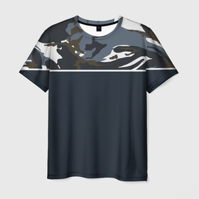 Мужская футболка 3D с принтом Камуфляж 2.0 в Новосибирске, 100% полиэфир | прямой крой, круглый вырез горловины, длина до линии бедер | военное | камуфляж | пестрое | пестрый | яркий