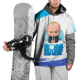Накидка на куртку 3D с принтом The Boss Baby (Босс Молокосос) в Санкт-Петербурге, 100% полиэстер |  | boss baby | cartoon | the boss baby | босс молокосос | малой | мелкий | молокосос | мултик | мульт | мультфильм | пёсико
