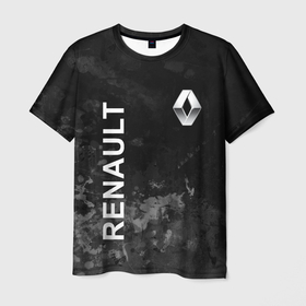 Мужская футболка 3D с принтом Рено, текстура в Кировске, 100% полиэфир | прямой крой, круглый вырез горловины, длина до линии бедер | for | life | renault | reno | рено