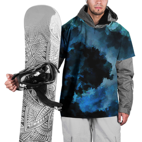 Накидка на куртку 3D с принтом Взрыв на глубине , 100% полиэстер |  | акварель | арт | взрыв | вода | краски | мазки | мазки красок | рисунок | рисунок акварелью | рисунок красками | темнота | чёрный