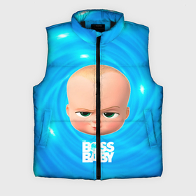 Мужской жилет утепленный 3D с принтом Голова Босса молокососа ,  |  | Тематика изображения на принте: baby | boss | boss baby | босс | босс молокосос | маленький босс | малыш | мальчик | молокосос | ребенок