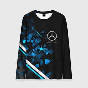 Мужской лонгслив 3D с принтом Mercedes AMG | Осколки стекла в Белгороде, 100% полиэстер | длинные рукава, круглый вырез горловины, полуприлегающий силуэт | amg | benz | mercedes | mercedes amg | mercedes benz | mercedes benz amg carbon | лого мерседес | логотип мерседес | мерен | мерседес | мерседес amg | мерседес амг | мерседес бенс | мерседес бенц | мерседес лого | мерседес логотип