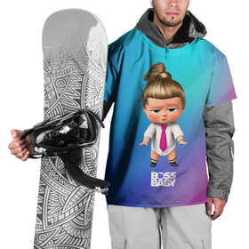 Накидка на куртку 3D с принтом Boss baby girl в Екатеринбурге, 100% полиэстер |  | Тематика изображения на принте: baby | boss | boss baby | босс | босс молокосос | маленький босс | малыш | мальчик | молокосос | ребенок