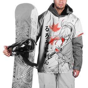 Накидка на куртку 3D с принтом Rurouni Kenshin   Бродяга Кэнсин в Новосибирске, 100% полиэстер |  | rk | ruroken | rurouni kenshin | samurai x | аниме | бродяга кэнсин | манга | самурай икс | химура