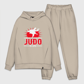 Мужской костюм хлопок OVERSIZE с принтом Judo Life ,  |  | fighter | japan | judo | mma | sport | ufc | warrior | боец | бой | воин | дзюдо | дзюдоист | единоборства | карате | поединок | спорт | спортсмен | чемпион | япония