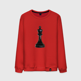 Мужской свитшот хлопок с принтом Шахматная фигура Чёрный король в Тюмени, 100% хлопок |  | игра | игровая | игры | короли | король | логика | логичные | настольная | настольные | спорт | спортивная | фигура | фигурка | фигурки | фигуры | чёрные | чёрный | шахматный | шахматы