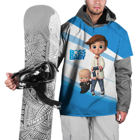 Накидка на куртку 3D с принтом Boss Baby   Босс Молокосос в Кировске, 100% полиэстер |  | Тематика изображения на принте: baby | babycorp | boss | босс | бэбикорп | молокосос | темплтон | тим