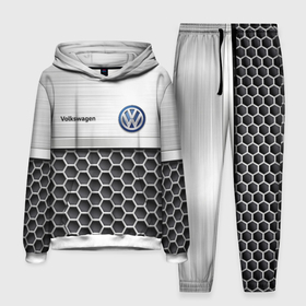 Мужской костюм 3D (с толстовкой) с принтом Volkswagen | Стальная решетка в Курске,  |  | Тематика изображения на принте: das auto | golf | logo | polo | tuareg | volkswagen | volkswagen  с | vw | дас авто | железная | железная решетка | железо | лого | логотип | логотип фольксваген | пассат | поло | сс | сталь | стальная решетка
