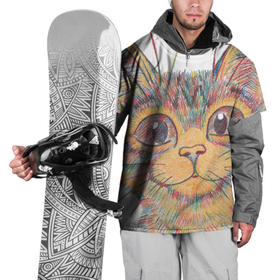 Накидка на куртку 3D с принтом A 018 Цветной кот в Курске, 100% полиэстер |  | Тематика изображения на принте: графика | животные | звери | кот | котик | мило | мультяшка | поп арт | разноцветный | цветные карандаши