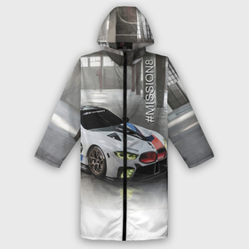 Дождевик унисекс 3D с принтом BMW Motorsport Mission 8 в городе Новоалтайск,  |  | bmw | car | germany | motorsport | power | prestige | автомобиль | автоспорт | бмв | германия | мощь | престиж