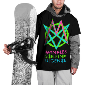 Накидка на куртку 3D с принтом Mindless Self Indulgence ( MSI ) , 100% полиэстер |  | mindless self indulgence | msi | группы | музыка | панк | рок