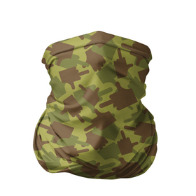 Бандана-труба 3D с принтом FUCK (камуфляж) в Тюмени, 100% полиэстер, ткань с особыми свойствами — Activecool | плотность 150‒180 г/м2; хорошо тянется, но сохраняет форму | camouflage | disguise | hunting camouflage | khaki | maskhalat | military | military camouflage | военный камуфляж | камуфляж | маскировка | масхалат | милитари | отвали | охотничий камуфляж | прикол | средний палец | цвета хаки