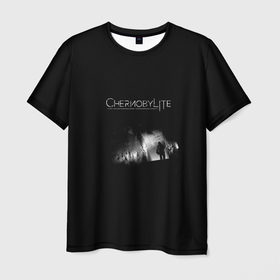 Мужская футболка 3D с принтом Chernobylite трущобы в Курске, 100% полиэфир | прямой крой, круглый вырез горловины, длина до линии бедер | chernobylite | the farm 51 | игорь химинюк | игра | сталкер | стрелялка | хоррор | чаэс | чернобыль