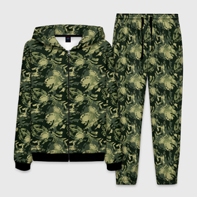 Мужской костюм 3D с принтом Крабы (камуфляж) , 100% полиэстер | Манжеты и пояс оформлены тканевой резинкой, двухслойный капюшон со шнурком для регулировки, карманы спереди | camouflage | crabs | disguise | hunting camouflage | khaki | lobster | maskhalat | military | military camouflage | военный камуфляж | дно | камуфляж | крабы | лобстер | маскировка | масхалат | милитари | море | морские жители | океан | омар