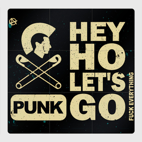 Магнитный плакат 3Х3 с принтом Хэй хо летс го в Петрозаводске, Полимерный материал с магнитным слоем | 9 деталей размером 9*9 см | alternative | music | punk | punkrock | ramones | ramons | rock | альтернатива | музыка | панк | панкрок | рамонс | рок