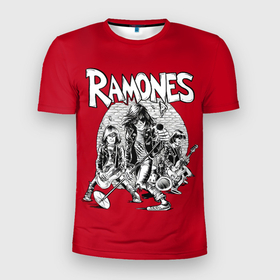 Мужская футболка 3D Slim с принтом BW Ramones в Петрозаводске, 100% полиэстер с улучшенными характеристиками | приталенный силуэт, круглая горловина, широкие плечи, сужается к линии бедра | alternative | music | punk | punkrock | ramones | ramons | rock | альтернатива | музыка | панк | панкрок | рамонс | рок