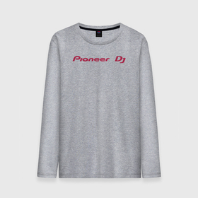 Мужской лонгслив хлопок с принтом Pioneer DJ   Logo в Екатеринбурге, 100% хлопок |  | 2 | 2000 | 3000 | cdj | dj | logo | nexus | nxs | pioneer | диджей | лого | логотип | пионер