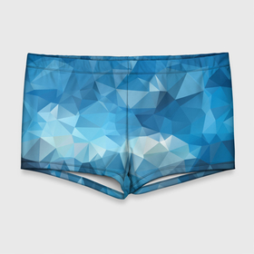 Мужские купальные плавки 3D с принтом Цифровое небо в Белгороде, Полиэстер 85%, Спандекс 15% |  | абстракция | геометрический | градиент | грани | мозаика | полигоны | синий | текстура | треугольники | фон | цвет | яркий