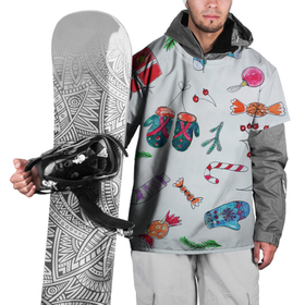 Накидка на куртку 3D с принтом шарики фонарики в Тюмени, 100% полиэстер |  | вечеринка | гирлянды | дед мороз | диджей | диско | дискотека | ёлка | ель | зима | игрушки | конкурс | мишура | новый год | рождество | снег | снегурочка | снежинка | танец