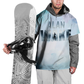 Накидка на куртку 3D с принтом Alan Wake в Петрозаводске, 100% полиэстер |  | alan wake | game | арт | графика | игры | лого | обои | постер