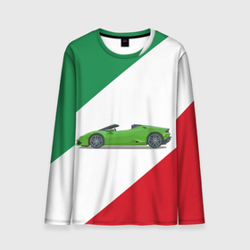 Мужской лонгслив 3D с принтом Lamborghini (Италия) , 100% полиэстер | длинные рукава, круглый вырез горловины, полуприлегающий силуэт | auto | car | cars | italia | italy | lamborghini | авто | автомобиль | италия | ламбо | ламборгини | машина | тачка