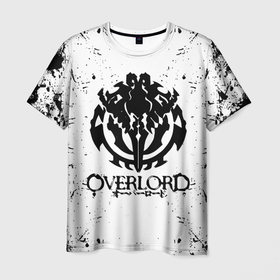 Мужская футболка 3D с принтом OVERLORD | паттерн в Белгороде, 100% полиэфир | прямой крой, круглый вырез горловины, длина до линии бедер | anime | overlord | overlord ending | overlord opening | айнз | аниме | оверлорд