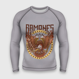 Мужской рашгард 3D с принтом Ramones Eagle в Петрозаводске,  |  | alternative | music | punk | punkrock | ramones | ramons | rock | альтернатива | музыка | панк | панкрок | рамонс | рок