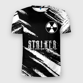 Мужская футболка 3D Slim с принтом S.T.A.L.K.E.R. 2: Тени Чернобыля. в Санкт-Петербурге, 100% полиэстер с улучшенными характеристиками | приталенный силуэт, круглая горловина, широкие плечи, сужается к линии бедра | chernobyl | pripyat | shadow of chernobyl | stalker | stalker 2 | воля | меченый | припять | свобода | свобода воля | сталкер | сталкер 2 | тени чернобыля | чернобыль