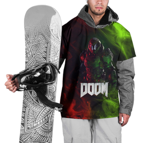 Накидка на куртку 3D с принтом Doomguy | Doom в Санкт-Петербурге, 100% полиэстер |  | demons | devil | doom | doom eternal | doom slayer | doomguy | hell | slayer | ад | вега | демон | демоны | дум | думгай | икона греха | какодемон | манкубус | солдат рока | элементаль боли