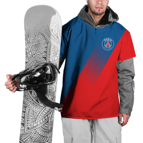 Накидка на куртку 3D с принтом PSG GRADIENT SPORT UNIFORM , 100% полиэстер |  | paris saint germain | psg | saint | sport | париж | псг | псж | спорт | футбол