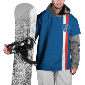 Накидка на куртку 3D с принтом PSG SPORT STRIPES UNIFORM в Тюмени, 100% полиэстер |  | Тематика изображения на принте: paris saint germain | psg | saint | sport | париж | псг | псж | спорт | футбол