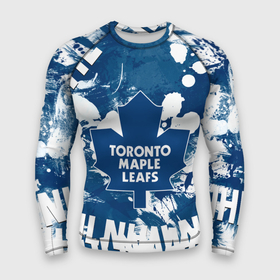 Мужской рашгард 3D с принтом Торонто Мейпл Лифс, Toronto Maple Leafs в Тюмени,  |  | hockey | maple leafs | nhl | toronto | toronto maple leafs | usa | мейпл лифс | нхл | спорт | сша | торонто | торонто мейпл лифс | хоккей | шайба
