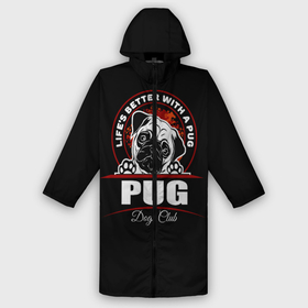 Дождевик унисекс 3D с принтом Мопс (Pug) в городе Новоалтайск,  |  | bulldog | pug | pug dog | pug puppies | бульдог | год собаки | друг человека | дружные мопсы | дядя мопс | животное | зверь | кинолог | мопс | пёс | порода собак | собака боксёр | собака мопс | собаковод | четвероногий