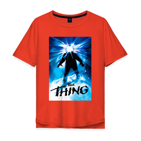 Мужская футболка хлопок Oversize с принтом The Thing 