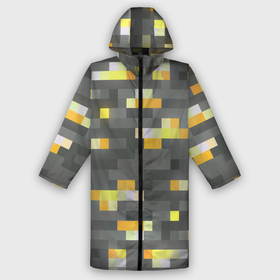 Дождевик унисекс 3D с принтом ЗОЛОТАЯ РУДА | GOLD ORE | MINECRAFT в городе Новоалтайск,  |  | block | box | dirt | gold | golden | minecraft | ore | pixels | texture | биом | блок | земля | золотая | золото | майнкрафт | пиксели | пиксельный | руда | текстура