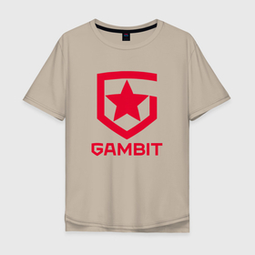 Мужская футболка хлопок Oversize с принтом ГАМБИТ КС:ГО в Белгороде, 100% хлопок | свободный крой, круглый ворот, “спинка” длиннее передней части | Тематика изображения на принте: cs | cs go | cs go gambit | csgo | csgo gambit | gambit | gambit cs go | gambit csgo | gambit кс го | gambit ксго | гамбит | гамбит кс го | гамбит ксго | кс | кс го | кс го gambit | кс го гамбит | ксго | ксго gambit | ксго гамбит
