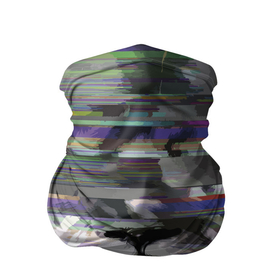 Бандана-труба 3D с принтом Glitch lion 2020 в Белгороде, 100% полиэстер, ткань с особыми свойствами — Activecool | плотность 150‒180 г/м2; хорошо тянется, но сохраняет форму | fashion | glitch | lion | vanguard | авангард | глитч | лев | мода