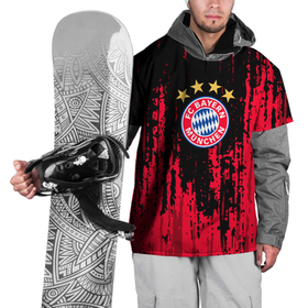 Накидка на куртку 3D с принтом Bayern Munchen: Бавария. в Тюмени, 100% полиэстер |  | bayern | bayern munchen | fc bayern | football | football club | sport | бавария | спорт | футбол | футбольный клуб
