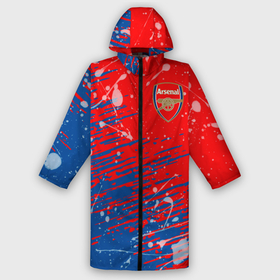 Дождевик унисекс 3D с принтом Arsenal: Фирменные цвета. в городе Новоалтайск,  |  | arsenal | fc | football | football club | sport | арсенал | спорт | спортивные | униформа | фирменные цвета | фк | футбол | футбольный клуб