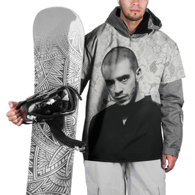 Накидка на куртку 3D с принтом Опасный Хаски в Екатеринбурге, 100% полиэстер |  | Тематика изображения на принте: haski | hasky | hip hop | huskey | rap | rep | исполнители | исполнитель | музыка | реп | хаски