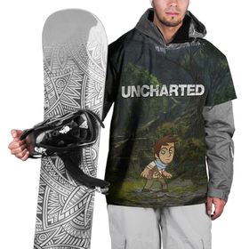 Накидка на куртку 3D с принтом Uncharted | На картах не значится , 100% полиэстер |  | drakes fortune святилище | nathan drake uncharted | uncharted джунгли | анчартед дрейк | натан дрейк | натан дрейк в джунглях | охотник за сокровищами дрейк