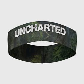 Повязка на голову 3D с принтом Uncharted | На картах не значится в Курске,  |  | drakes fortune святилище | nathan drake uncharted | uncharted джунгли | анчартед дрейк | натан дрейк | натан дрейк в джунглях | охотник за сокровищами дрейк