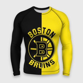 Мужской рашгард 3D с принтом Boston Bruins, Бостон Брюинз в Кировске,  |  | Тематика изображения на принте: boston | boston bruins | bruins | hockey | nhl | usa | бостон | бостон брюинз | нхл | спорт | сша | хоккей | шайба