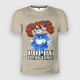 Мужская футболка 3D Slim с принтом КУКЛА ПОППИ | Poppy Playtime в Новосибирске, 100% полиэстер с улучшенными характеристиками | приталенный силуэт, круглая горловина, широкие плечи, сужается к линии бедра | poppy playtime | игра | кукла | монстр | плэйтайм | попи | попи плей тайм | попи плэй тайм | попиплейтам | попиплэйтайм | поппи | поппи плейтайм | поппиплэйтайм | хагги вагги | хаги ваги | хоррор