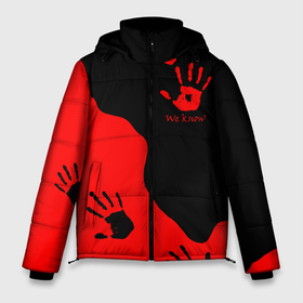 Мужская зимняя куртка 3D с принтом WE KNOW RED LOGO в Тюмени, верх — 100% полиэстер; подкладка — 100% полиэстер; утеплитель — 100% полиэстер | длина ниже бедра, свободный силуэт Оверсайз. Есть воротник-стойка, отстегивающийся капюшон и ветрозащитная планка. 

Боковые карманы с листочкой на кнопках и внутренний карман на молнии. | dovahkiin | dragon | dragonborn | fus ro dah | oblivion | rpg | skyrim | tes | tes 5 | tes skyrim | tes v | the elder scrolls | the elder scrolls skyrim | we know | докавин | дракон | мы знаем | обливион | рпг | скайрим | фус ро дах
